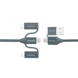 Кабель синхронізації даних Promate Pentapower Grey