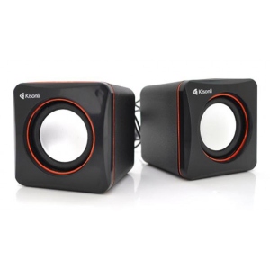 Комп'ютерна акустика звичайна 2.0 Kisonli V400/23396 Black