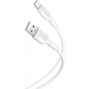 Кабель синхронізації даних XO Type-C 2.1A 1m White (XO-NB212c-WH)