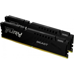Память DDR Kingston DDR5 32Gb/6000 FURY Beast Black KIT (KF560C36BBEK2-32)