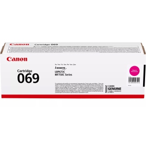 Картридж для лазерних принтерів/БФП Canon 069 MF752Cdw/MF754Cdw/LBP673Cdw Magenta (5092C002)