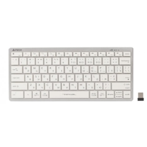 Клавіатура бездротова A4tech Fstyler FBX51C (White)