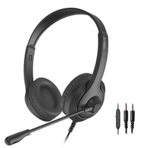 Гарнітура дротова A4tech  FH100 Stone Black