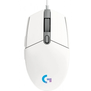 Миша дротова ігрова Logitech G102 Lightsync White (910-005824)