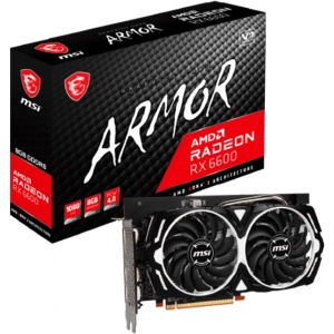 Відеокарта MSI AMD Radeon RX 6600 ARMOR 8G