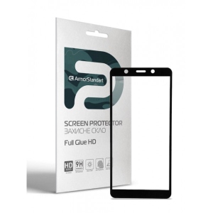 Захисне скло для смартфону Armorstandart Full Glue HD for TECNO POP 4 (BС2) Black (ARM65103)