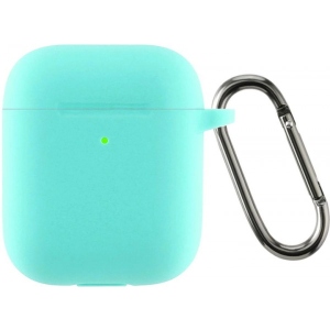 Чохол для навушників Armorstandart Ultrathin Silicone Case With Hook for Apple AirPods 2 Mint Green (ARM59686)