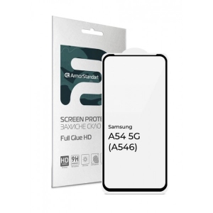 Захисне скло для смартфону Armorstandart Full Glue HD for Samsung A54 5G (A546) Black (ARM66200)