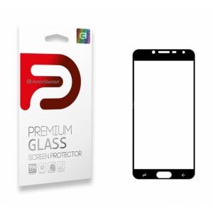 Захисне скло для смартфону Armorstandart Full Glue для Samsung J4 2018 (J400) Black (ARM51810-GFG-BK)