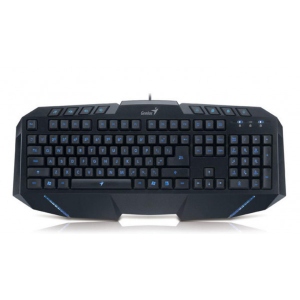 Клавіатура дротова ігрова Genius KB-G265 USB Black UKR (31310056104)
