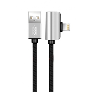 Кабель синхронізації даних XOKO 2in1 USB - Lightning + Lightning Audio Data cable 2,4 А 1m (XO-NB46)