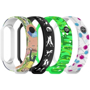 Ремінець для фітнес-браслету Armorstandart for Xiaomi Mi Band 7/6/5 RM 4шт (ARM59729)