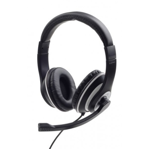 Гарнітура дротова Gembird MHS-03-BKWT Black/White