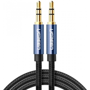 Кабель 3.5 мм -3.5 мм UGREEN AV112 3.5mm Male 3.5mm Male Cable 2m Blue (10687)