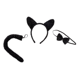 Костюм Halloween YES! Fun Чорне кошеня, обруч+хвіст+метелик (974506)