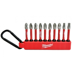 Біта для викрутки Milwaukee Shockwave 10 шт. (4932492939)
