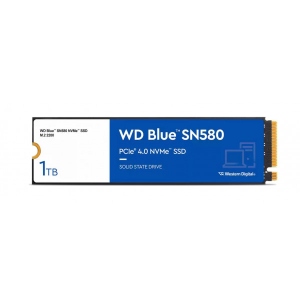 SSD-накопичувач внутрішній Western Digital PCIE G4 M.2 NVME 1TB BLUE SN580 (WDS100T3B0E)