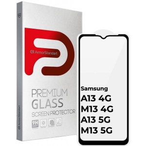 Захисне скло для смартфону Armorstandart Full Glue Curved for Samsung A13 4G/ M13 4G/ A13 5G/ M13 5G Black (ARM63211)