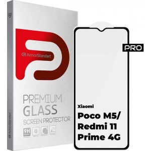 Захисне скло для смартфону Armorstandart Pro for Xiaomi Poco M5/Redmi 11 Prime 4G Black (ARM62955)