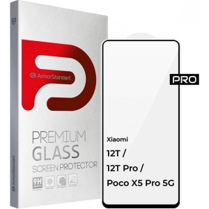 Захисне скло для смартфону Armorstandart Pro for Xiaomi 12T / 12T Pro / Poco X5 Pro 5G Black (ARM62875)