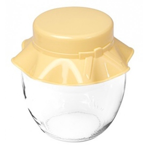 Ємність для сипучих Herevin BOW Yellow 0.37 л (131301-582)