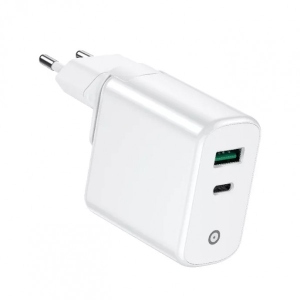 Мережевий зарядний пристрій Infinix XC02 USB+PD 65W White