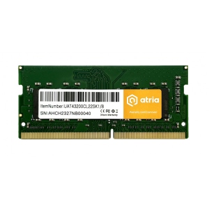Память DDR ATRIA SO-DIMM DDR4 8/3200 (UAT43200CL22SK1/8)