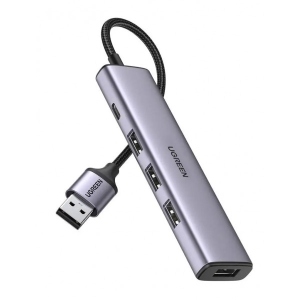 Хаб USB UGREEN CM473 USB 3.0 to 4-USB 3.0 Hub (20805)