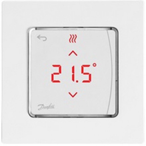 Терморегулятор Danfoss Icon Display White (088U1010)