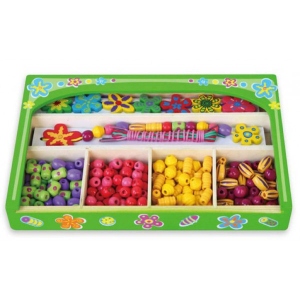 Набір для виготовлення декору Viga Toys Намисто Квіти (52730)