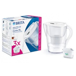 Фільтр-глечик Brita Marella MXpro White + 3 картриджа