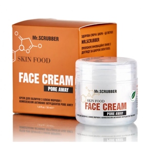 Крем для обличчя Mr.Scrubber Skin Food Pore Away з олією моркви 50мл