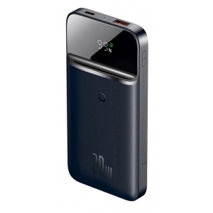 Батарея мобільна Baseus Magnetic Wireless Fast charging Power bank 10000mAh 20W Black 2022 Edition (PPCX010103)