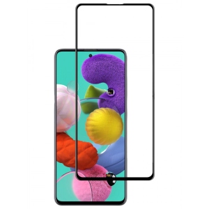 Захисне скло для смартфону ACCLAB Full Glue for Samsung A71 
Black (1283126508622)