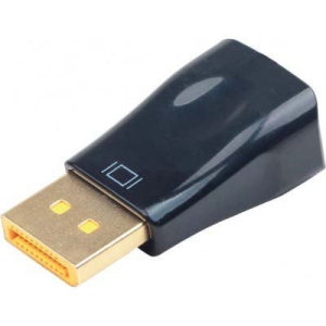 Перехідник Cablexpert DisplayPort - VGA Black (A-DPM-VGAF-01) в інтернет-магазині