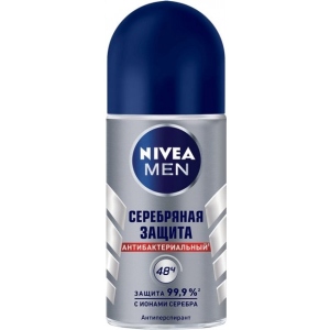 Дезодорант кульковий NIVEA Срібний захист 50мл