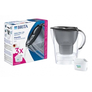 Фільтр-глечик Brita Marella MXpro Graphite