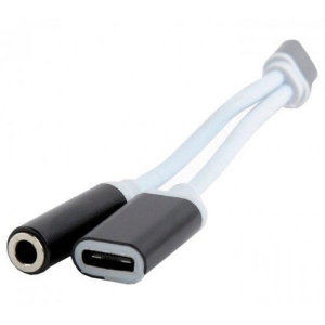 Кабель синхронізації даних Cablexpert USB Type-C-3.5мм 0.15m (CCA-UC3.5F-02)