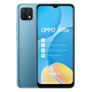 Смартфон OPPO A15s 4/64Gb Blue