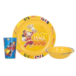 Набір столових приборів Herevin Disney Mickey 3 пр. (162441-800)