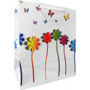 Пакет подарочный бумажный Comfy 300*250*150 мм / Print 10001 в Україні