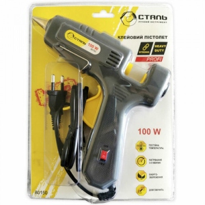 Клейовий пістолет Сталь Профи 100W 11x200 мм (80150)