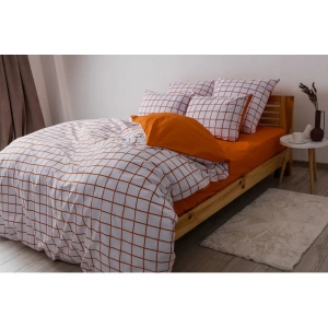 Комплект постільної білизни ТЕП Happy Sleep Terracotta Check (2-03796_25232)