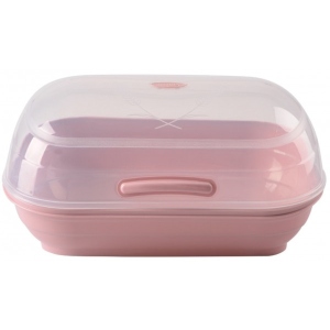 Хлібниця VIOLET HOUSE 0720 POWDER с криш. 40*27*48 с