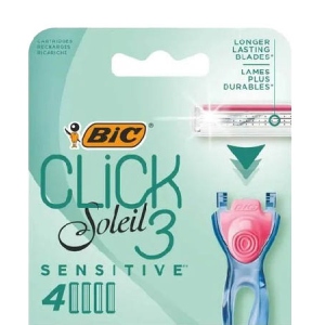 Картридж для станка жіночого BIC Miss Soleil Click Sensitive 4 шт. (3086123644915)