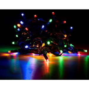 Гірлянда-штора Novogod'ko вулична 65 LED різнокольорова 12.25 м (801191)