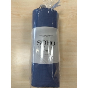 Простирадло двоспальне SOHO 160х200+20 см Deep Ocean (1259К)