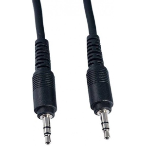 Кабель 3.5 мм -3.5 мм Piko CB-AB11 AUX 1m Black (1283126489150)