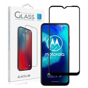 Захисне скло для смартфону ACCLAB Full Glue for Moto G8 Power Lite Paper pack (1283126518591)