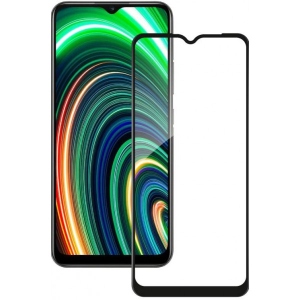Захисне скло для смартфону ACCLAB Full Glue for Realme C25Y Black (1283126542350)